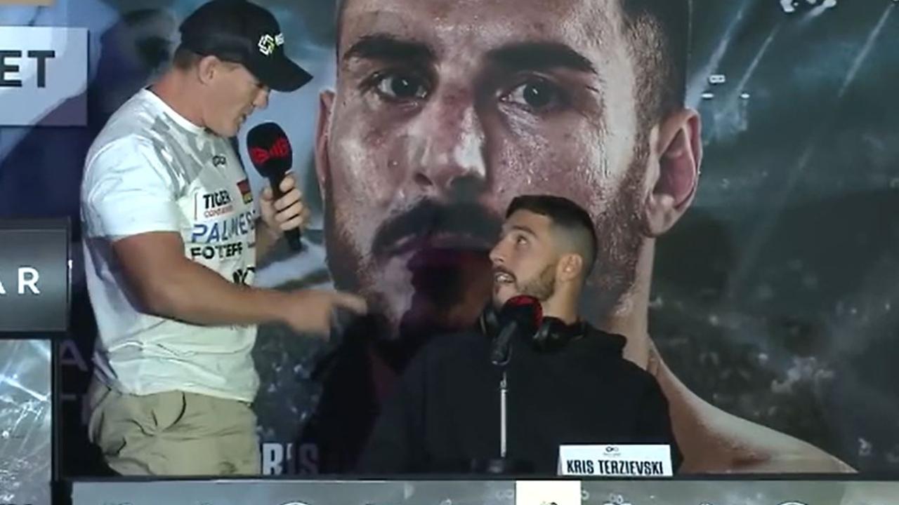 Paul Gallen was furious with Kris Terzievski. Photo: Fox Sports.