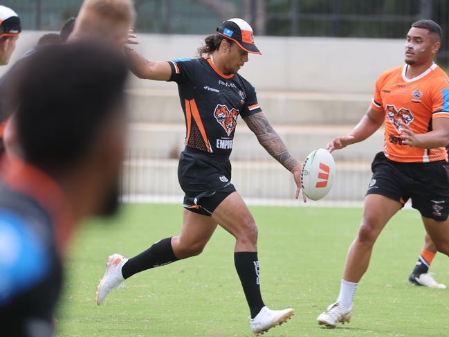 Jarome Luai looks set to wear the No.7 this season. Picture: Rohan Kelly