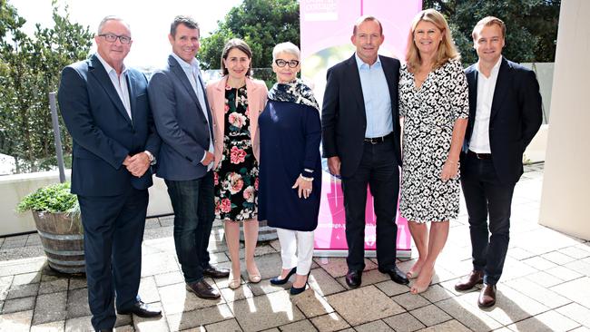 Kay met with Brad Hazzard MP, Mike Baird, NSW Premier Gladys Berijiklian, then MP Tony Abbott and Manly MP James Griffin earlier this month to discuss the project. Photographer: Adam Yip