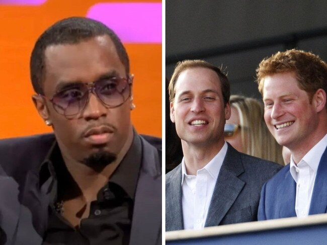 Sean 'Diddy' Combs' interview remarks about Prince William and Prince Harry have resurfaced.