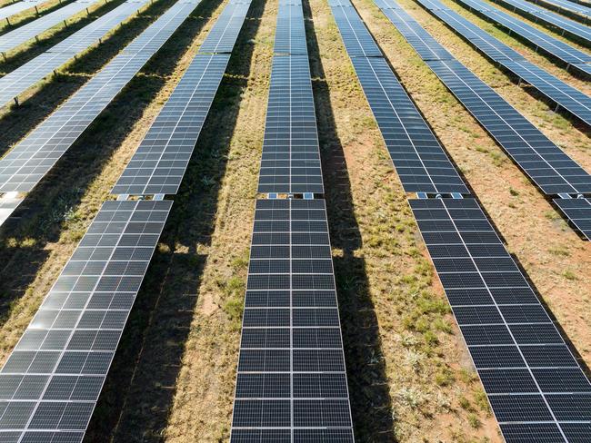 APA Group's solar farm in northern Queensland. Picture: Supplied