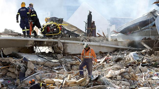 Christchurch was devastated by the quake. (AFP Photo/Marty Melville)