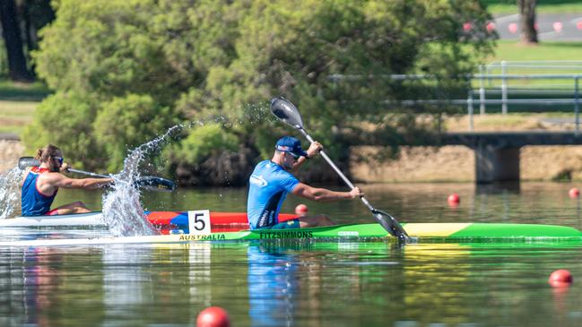 Riley Fitzsimmons racing at Penrith. Pic: JGR Imagesace