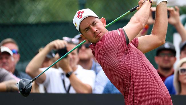 Lucas Herbert says LIV Golf has helped events like the Australian Open. Picture: Isaiah Vazquez/Getty Images/AFP