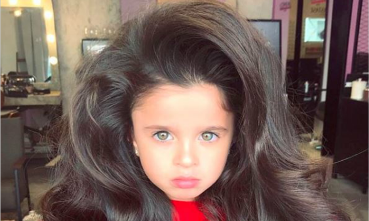 Five-year-old Mia Aflalo has amazing hair | Kidspot