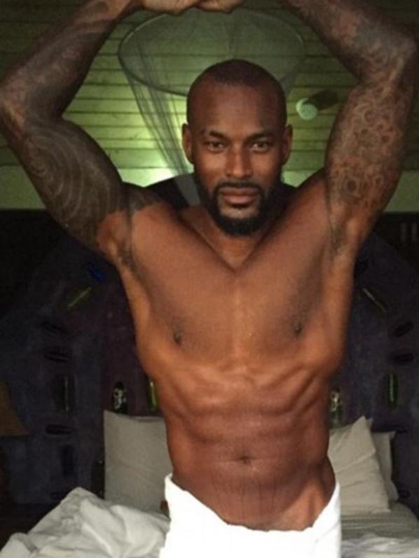 Tyson Beckford used to date Victoria's Secret model Shanina Shaik. Picture: Instagram