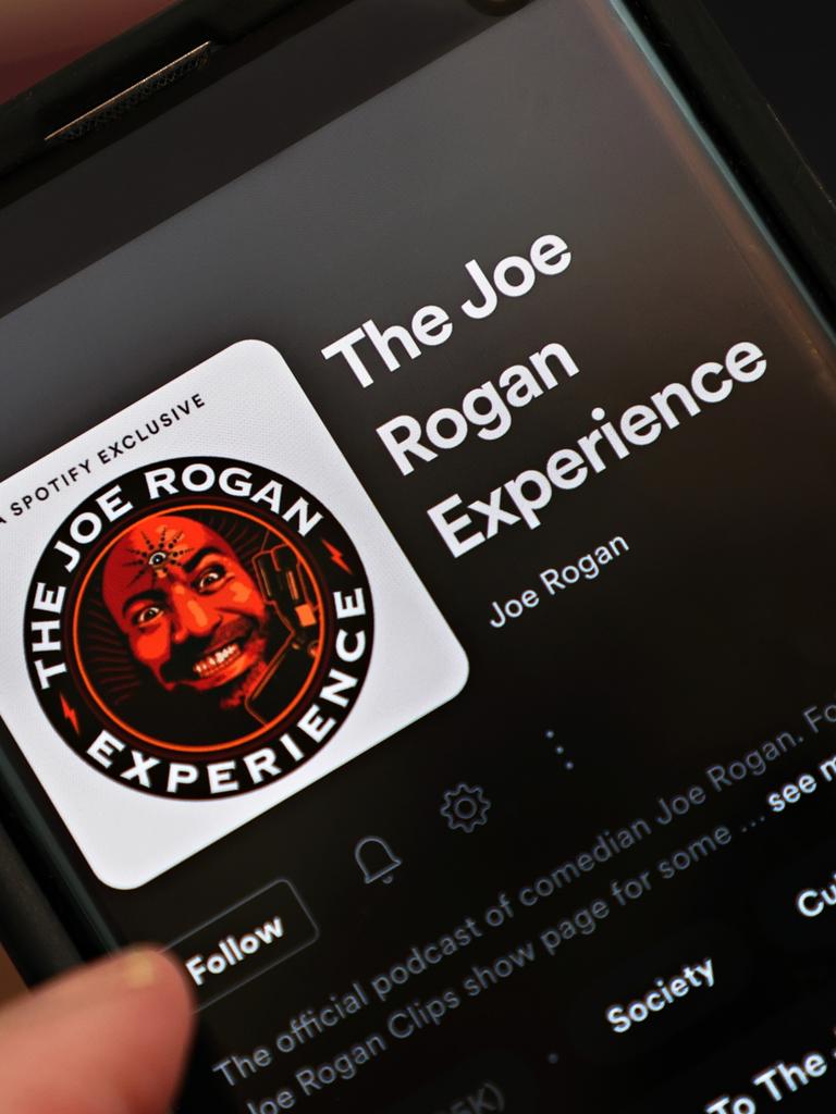 Rogan’s podcasts are often lengthy. Picture: Getty