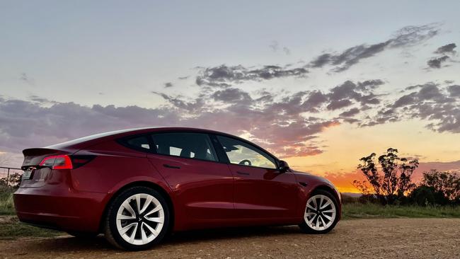 Tesla Model 3 Long Range. Photo: Supplied