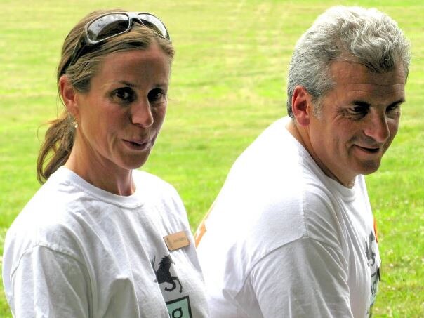 David Belford, pictured with his wife, has remained mum since his company laid off all of its 2,700 employees on Nov. 21. Picture: Flying Horse Farm