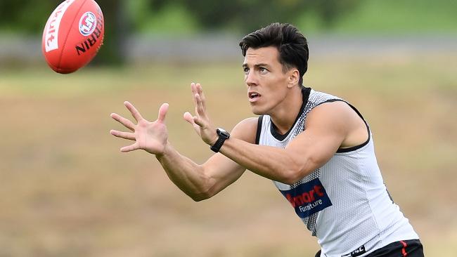 Dylan Shiel is Essendon's big off-season recruit.