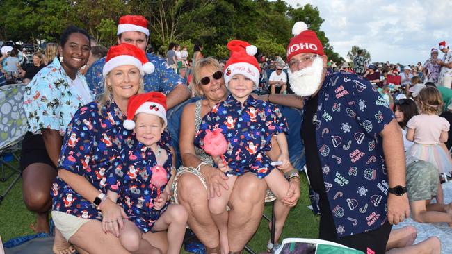 Crowds gather at the 2023 Buderim Community Carols.