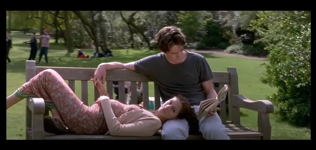 This scene from Notting Hill is very similar to Meghan and Harry’s baby announcement.