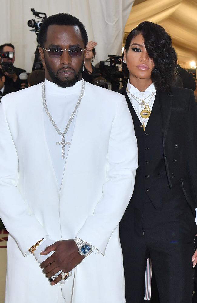 Combs and Ventura arrive at the Met Gala on May 7, 2018, at the Metropolitan Museum of Art in New York. Picture: AFP