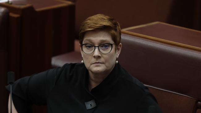 Foreign Minister Marise Payne. Picture: Sean Davey