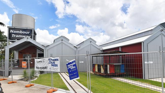 Construction is complete on the Tram Terminal in Nambour. Picture: Patrick Woods.