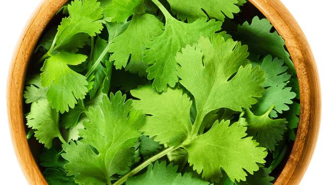 Fresh coriander leaves are a must-have.