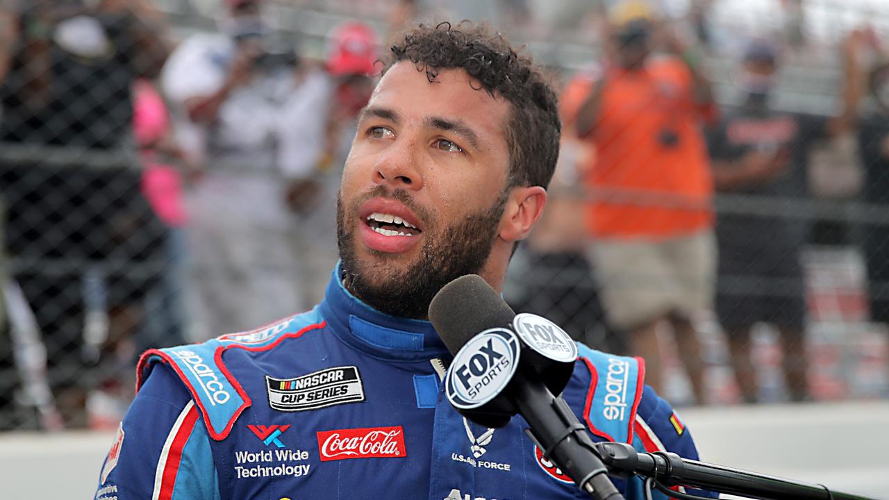 Bubba Wallace responds to FBI findings.