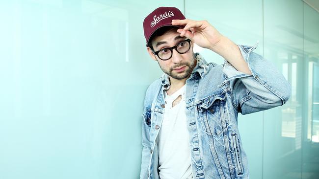 Bleachers is the solo project with band for Jack Antonoff. Picture: Tim Hunter