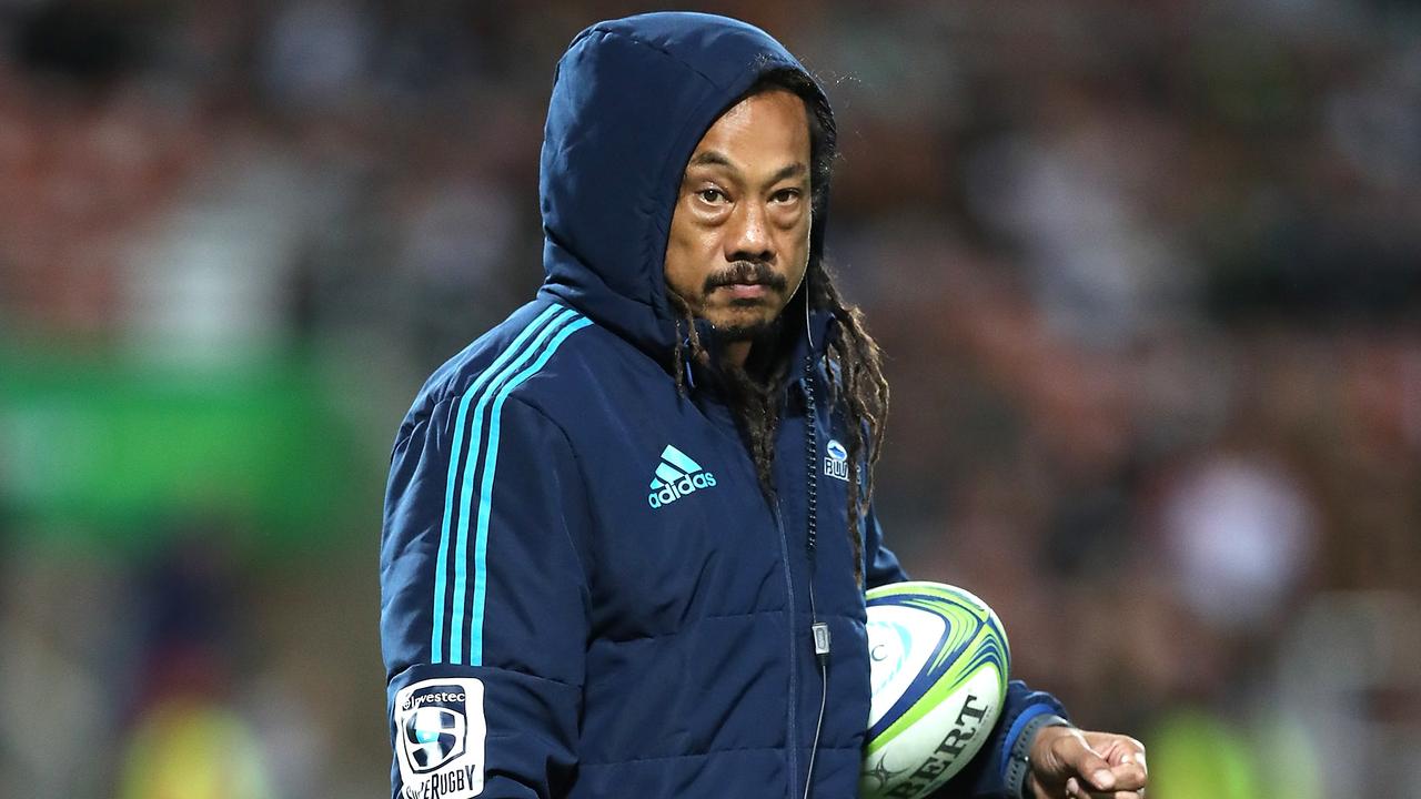 Blues coach Tana Umaga is under pressure after another loss to the Chiefs.