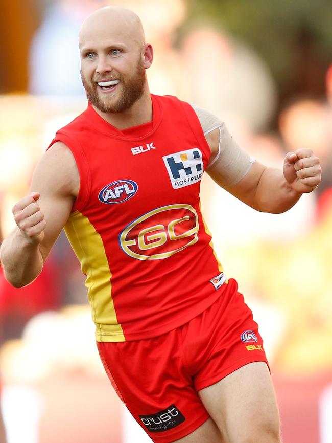 Gary Ablett was unstoppable against the Giants in 2012.