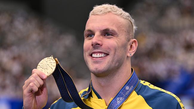 Kyle Chalmers isn't finished with swimming just yet. Picture: Quinn Rooney/Getty Images