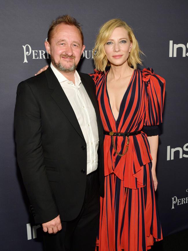 Andrew Upton and Cate Blanchett in 2017. Picture: Getty