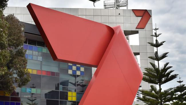 Seven West Media is understood to have swung the axe with up to 150 roles affected. Picture: NCA NewsWire / Nicki Connolly