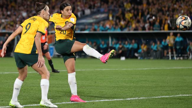 The Matildas brand value has soared in the wake of the FIFA World Cup. Picture: Brendon Thorne/Getty Images.