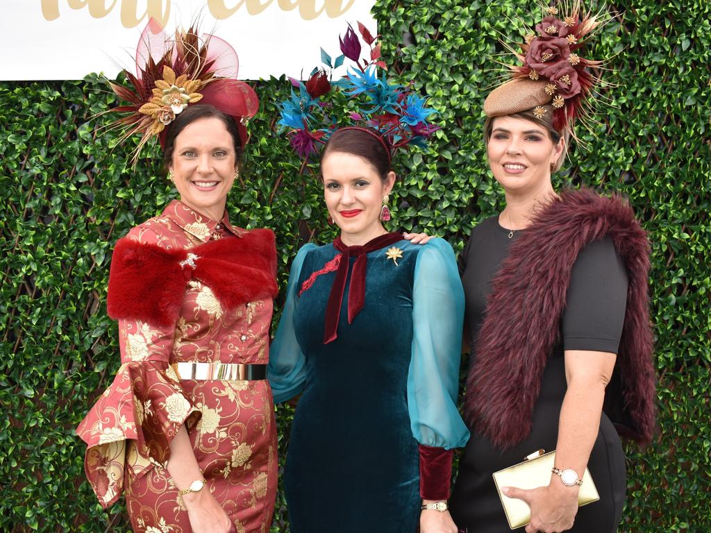 Nicole Turton, Anna Dutton and Amanda Katsadoros. Picture: Janessa Ekert and Matthew Forrest
