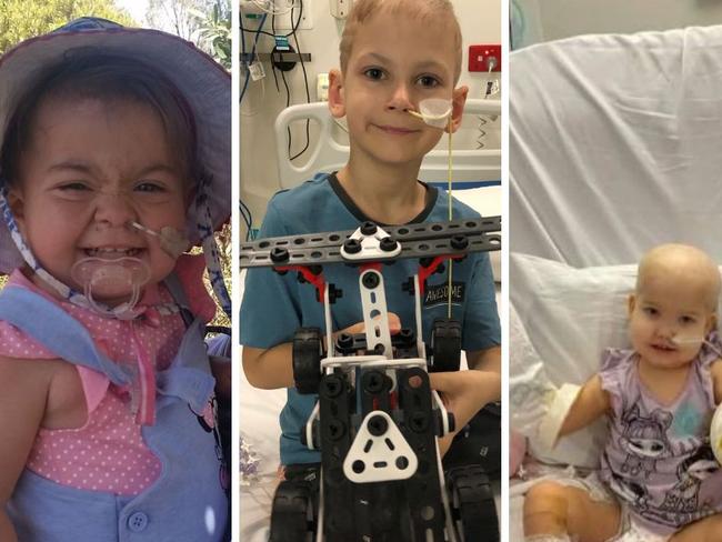 Little battlers: The brave kids in big fights against injury, illness