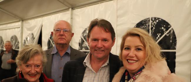 Kerry and George Smith with Jeoff McKenzie and Shann O'Connell.