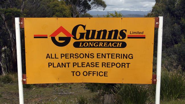 Gunns Ltd's proposed pulp mill site near Bell Bay in the Tamar Valley, just outside of Launceston.