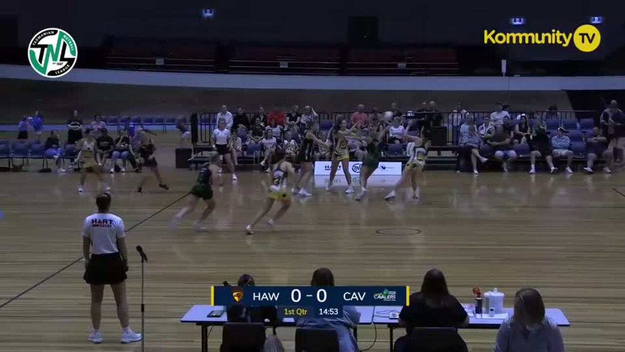 Replay: Hawks v Cavaliers (Opens) – 2025 Tasmanian Netball League Round 5