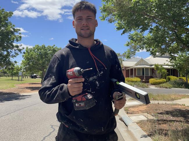 Passionate plumber from DWR Services in Mildura Domenico Crisera got the third highest amount of votes in the competition. Picture: Supplied