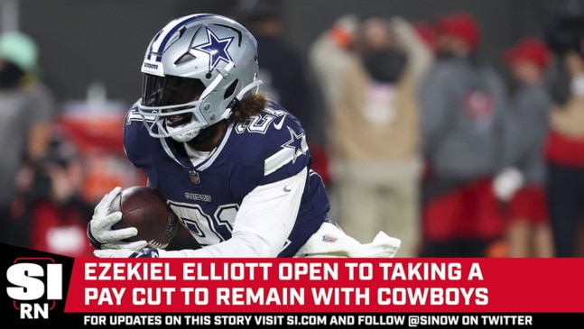 Ezekiel Elliott willing to take pay cut to stay with Cowboys in 2023