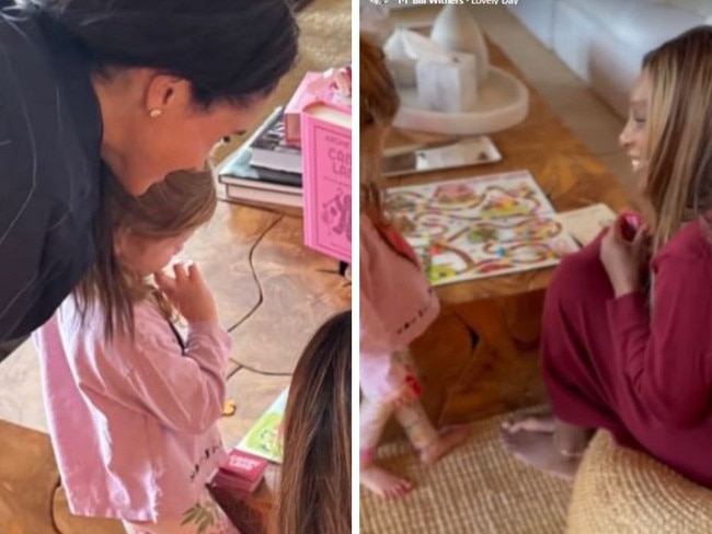 Meghan Markle shares rare video of Princess Lilibet playing with ‘auntie’ Serena Williams.