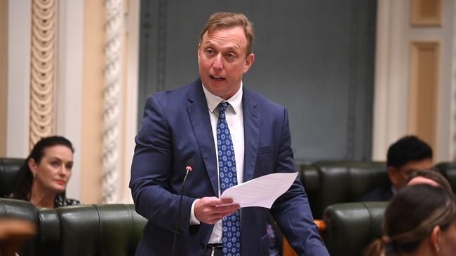 Steven Miles Leader of the Opposition. Picture: NewsWire / John Gass