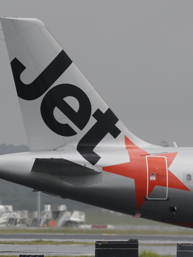 Jetstar said the landing was due to an engineering issue. Picture: NCA NewsWire / David Swift