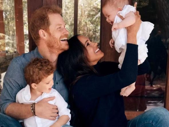 Why do Harry and Meghan keep going after his family when they appear to have a perfect life? Picture: Alexi Lubomirski/Handout/The Duke and Duchess of Sussex.