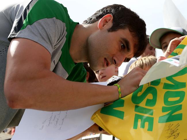 What a legend. (Photo by Ashley Feder/Getty Images)