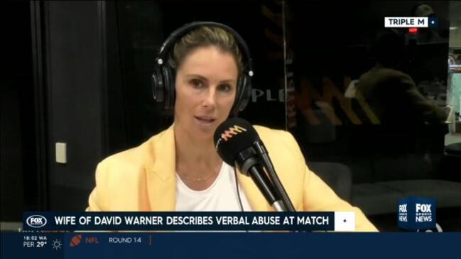 Candice Warner describes verbal abuse