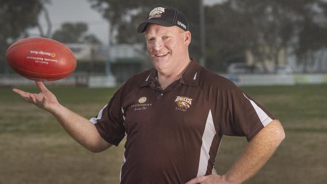 Craigieburn coach Lance Whitnall is chasing a Premier Division flag by 2022. Picture: Rob Leeson.