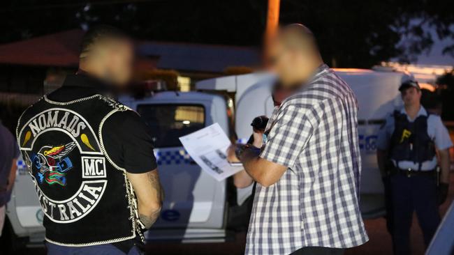 Police have merged the Middle Eastern Organised Crime and the Gangs squads into the one Criminal Groups Squad as bikies join other organised criminals. Picture: NSW Police