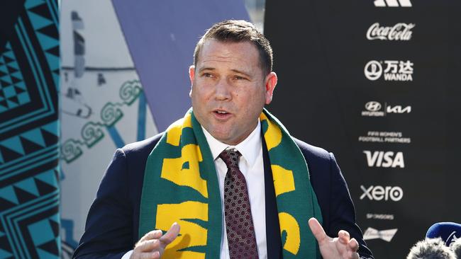 Football Australia chairman James Johnson. Picture: NCA NewsWire/Tertius Pickard