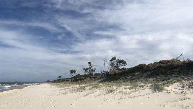 Tyagarah Beach in Byron Shire, where the party was held.