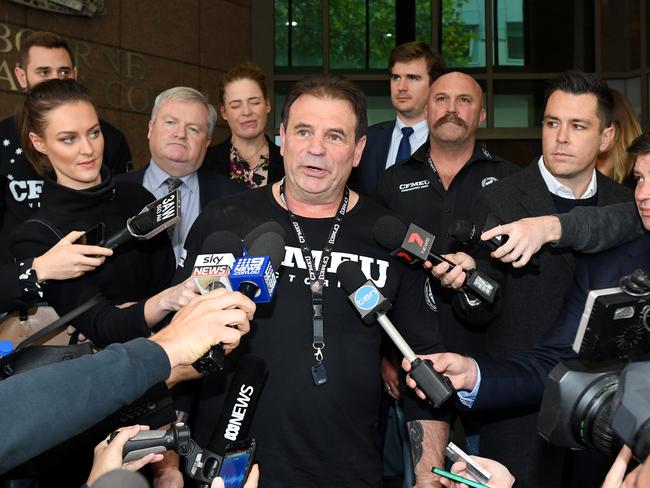 CFMEU news: John Setka Shaun Reardon blackmail charges withdrawn ...