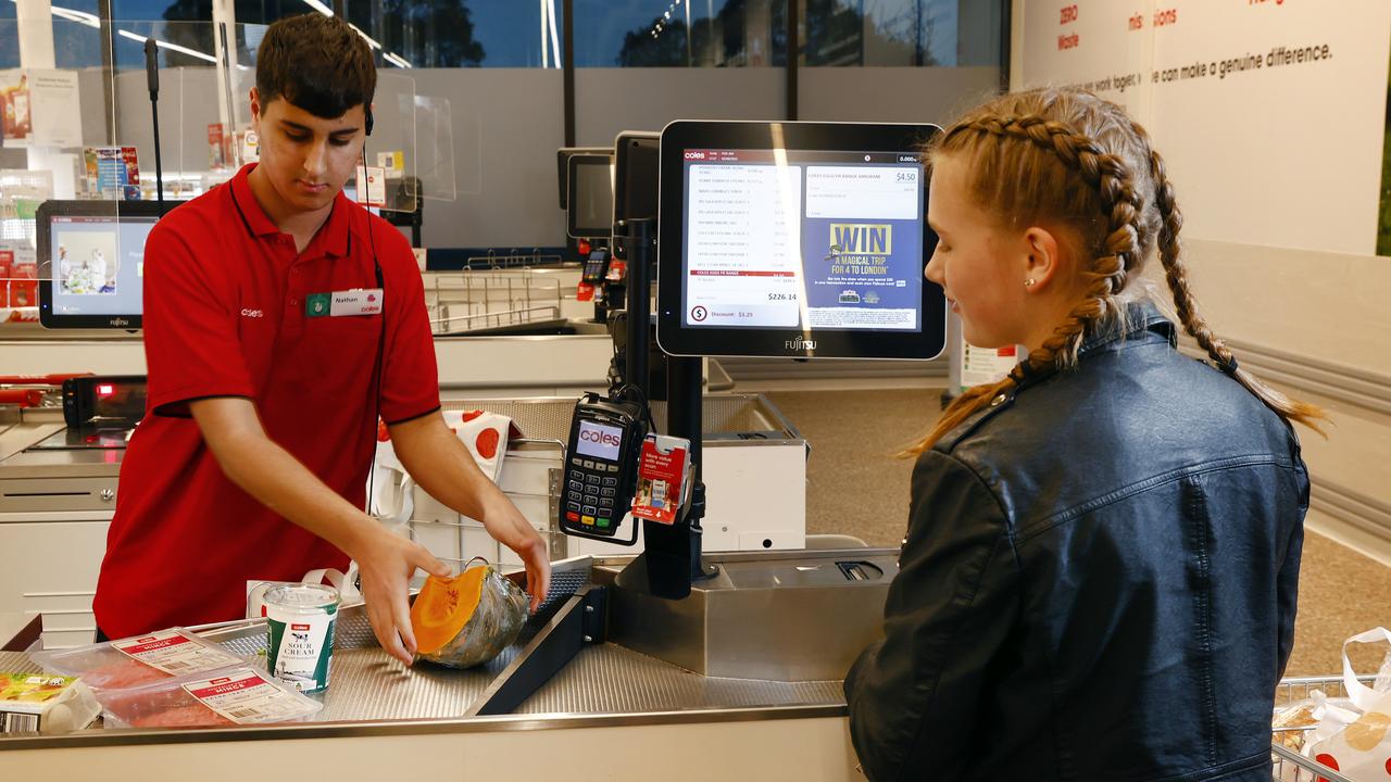 Shoppers are increasingly using Flybuys points to help pay for groceries amid cost of living pressures. Picture: Richard Dobson