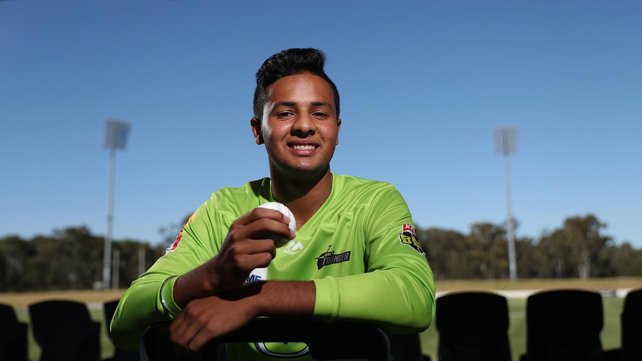 Sydney Thunder youngster Tanveer Sangha. Picture: Brett Costello