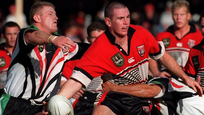 Ben Ikin in action in the Bears’ heyday. Photo: Gregg/Porteous