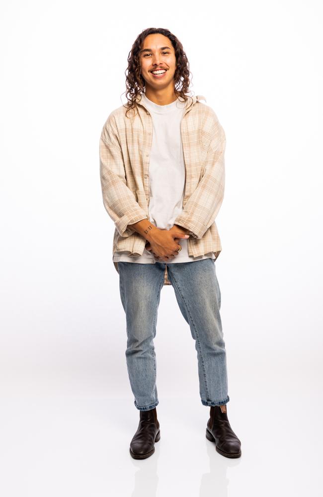 Tyler Hammill is one of the ones to watch in the 2024 season of Australian Idol which kicks off on January 29. Picture: Seven